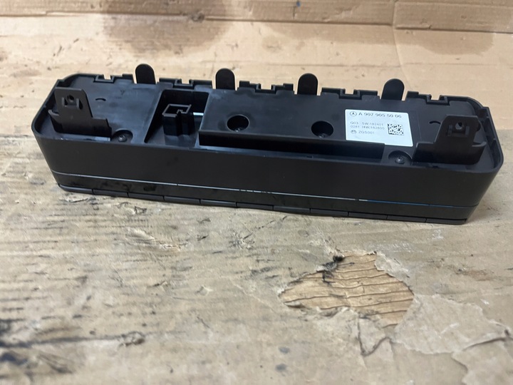 фото №12, Mercedes sprinter w907 907 316 панель керування кондиціонера оригінал європа