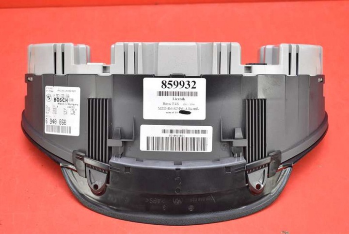 фото №6, Спідометр  прилади eu 6940868 bmw e46 1.8i 116 km рестайлінг 01-06