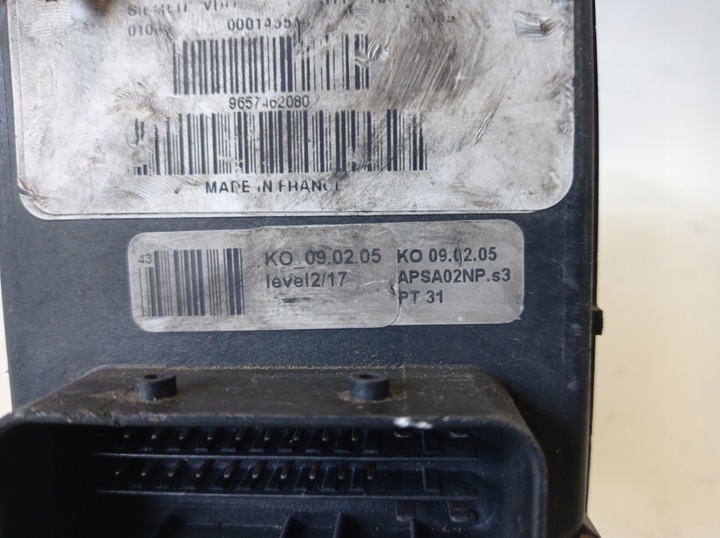 фото №6, Насос abs peugeot 407 9657462080