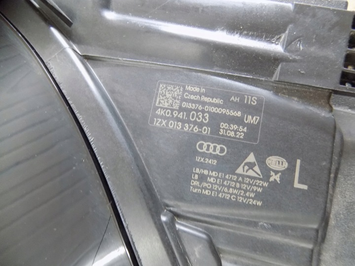 фото №9, Повний led передній ліве ліва передня audi a6 c8 фара 4k0941033 фара