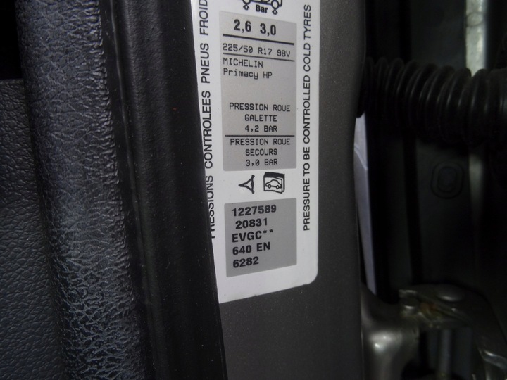 фото №5, Peugeot 3008 дверь левая левый зад evgc