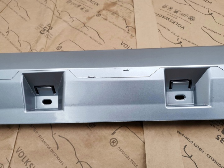 фото №3, Новая org планка накладка пороговая левая vw passat b8 3g0853855am lb7s