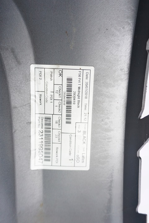 фото №8, Mini cooper one f56 бампер перед переднє