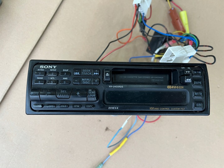 фото №1, Радіо cd sony xr-u400rds mazda 626 1999-2002