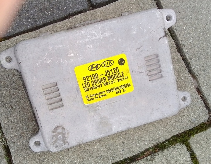 фото №1, Модуль led kia stinger 92190-j5120 oem 92190j5120 фара преобразователь