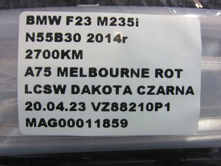 фото №12, Bmw f33 f23 панель управление лампа 9305794 чёрная