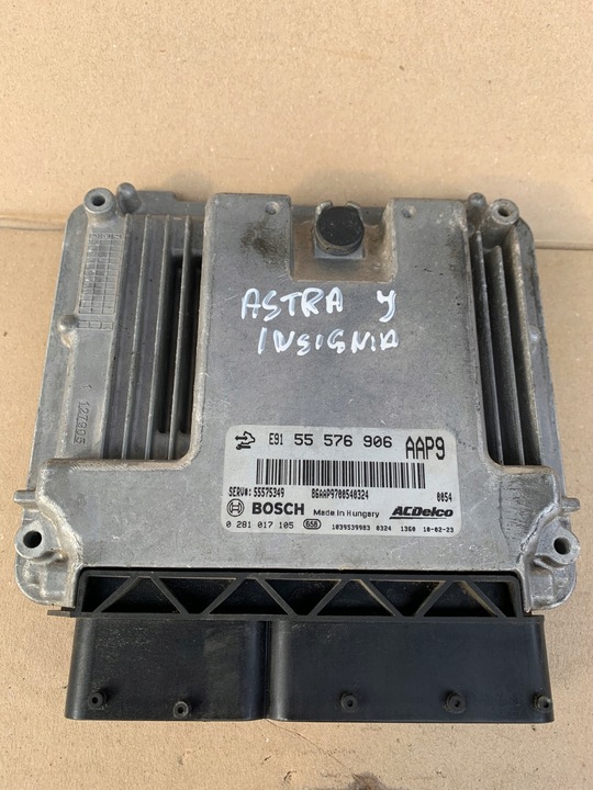фото №1, Компьютер двигателя opel insignia astra j 2.0cdti 55576906
