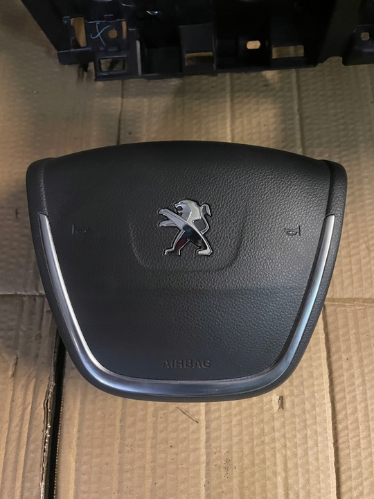 фото №4, Peugeot 508 рестайлинг панель консоль комплект подушка безопасности head up org.