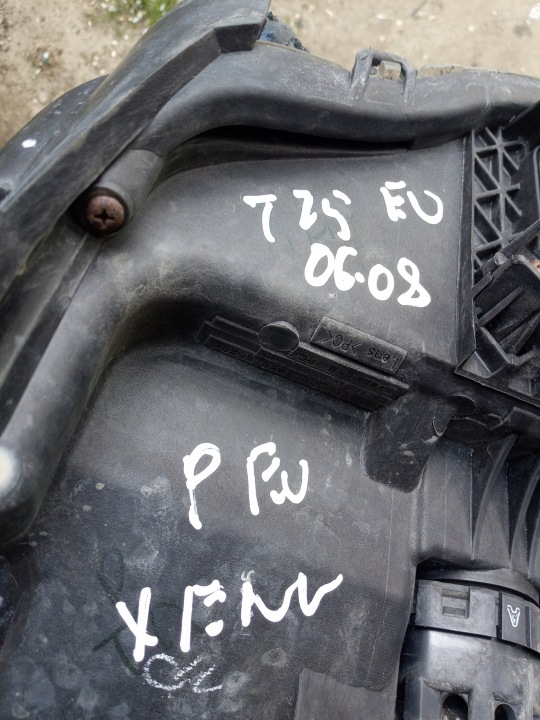 фото №9, Toyota avensis t25 06-08 рестайлинг фара правая перед европа ксенон