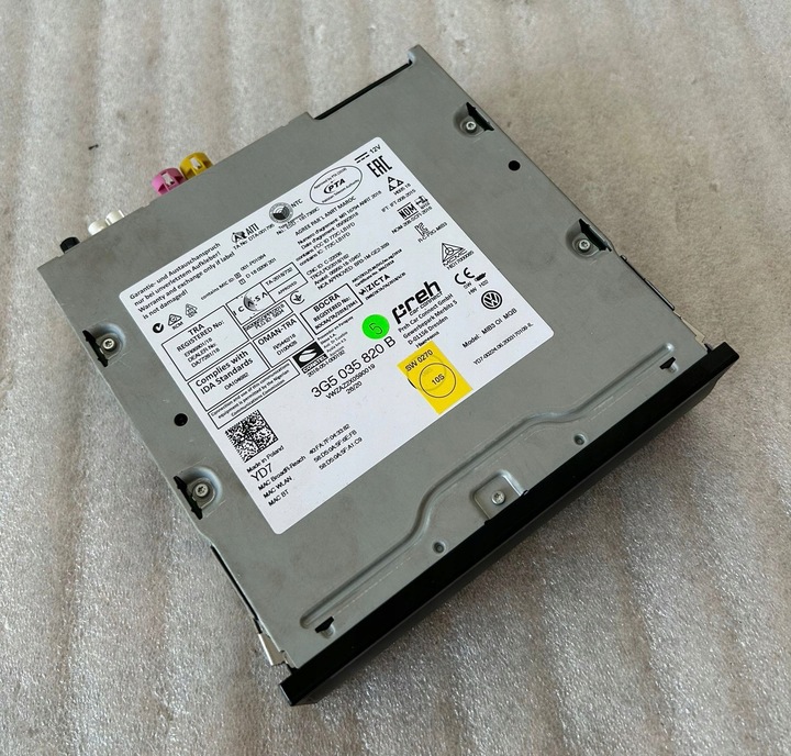 фото №1, Считыватель мультимедиа vw 3g5035820b