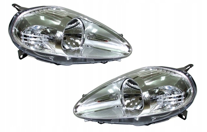 фото №1, Комплект фары fiat punto grande punto 05-08