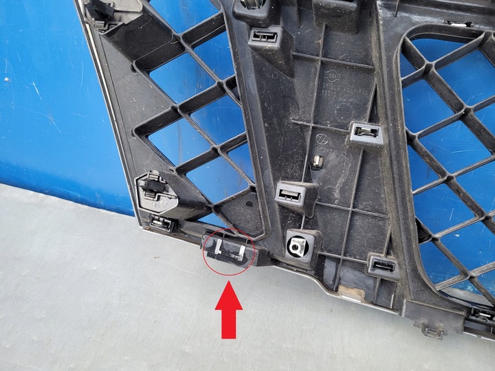 фото №11, Nissan navara d40 рестайлинг 2010-2014 10-14 решётка радиатора решётка перед 623105x00a