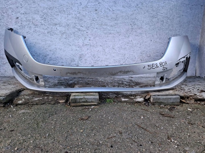 фото №2, Skoda octavia mk4 2020 з спереди бамперы