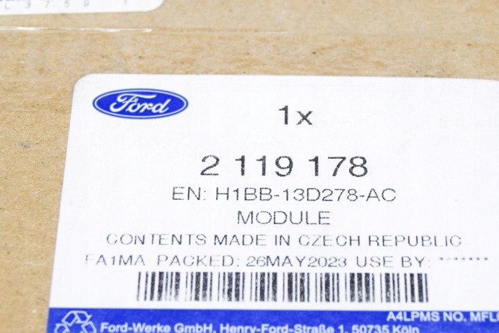фото №9, Ford puma модуль фара передней 2119178 новый оригинальная запчасть h1bb-13d278-