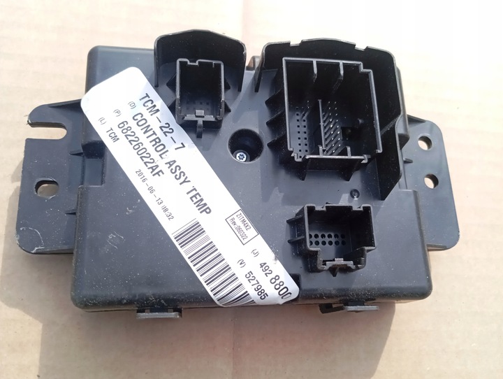 фото №9, Chrysler pacifica 17- 3.6 блок управления нагревателя кондиционера климат модуль