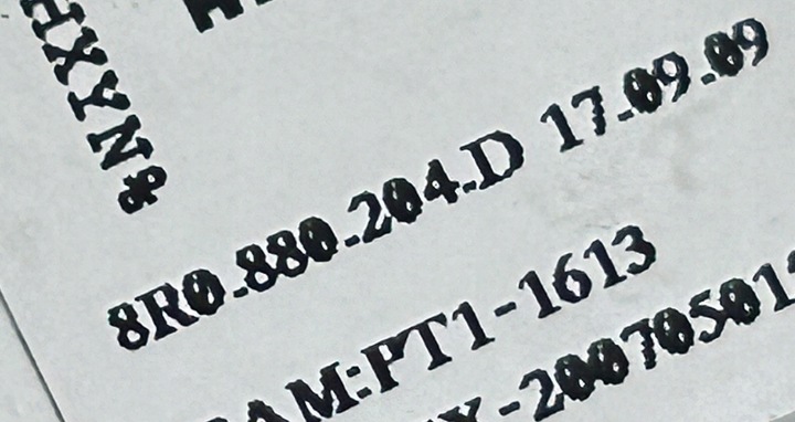 фото №12, Панель консоль подушка безпеки ремені замок запалювання ключ audi q5 i 8r