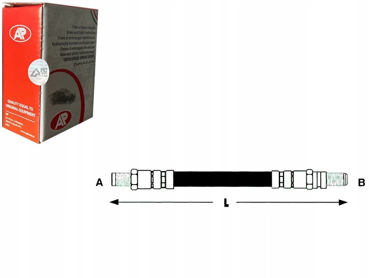 фото №1, Ap шланг гальмівний 1013455 95ab2282db 1013555 73