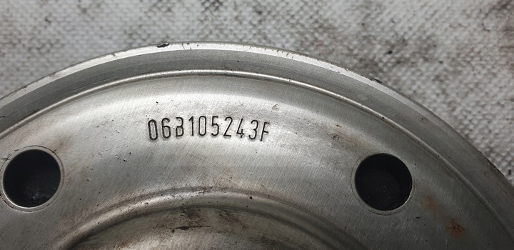 фото №8, Audi колесо ременное вала 2.0alt 1.8t 06b105243f