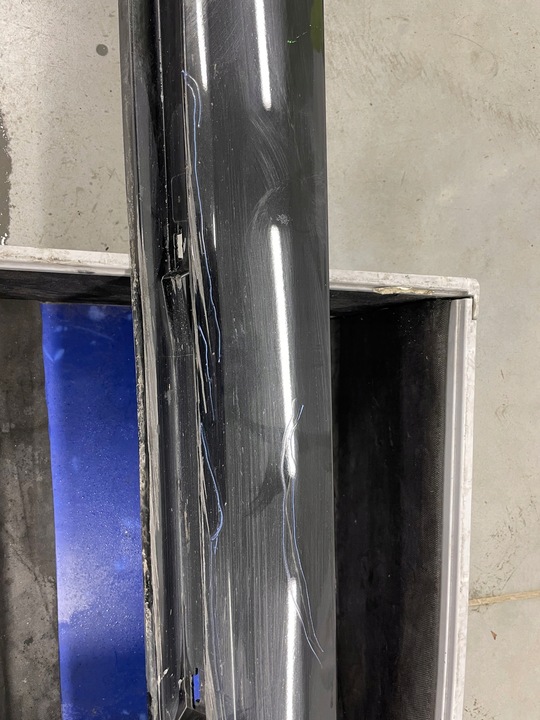 фото №12, Планка накладка пороговая a6 c8 ly9t правая