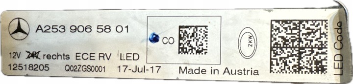 фото №16, Mercedes glc w253 x253 лампа передня права повний led 8 pin ils a2539065801