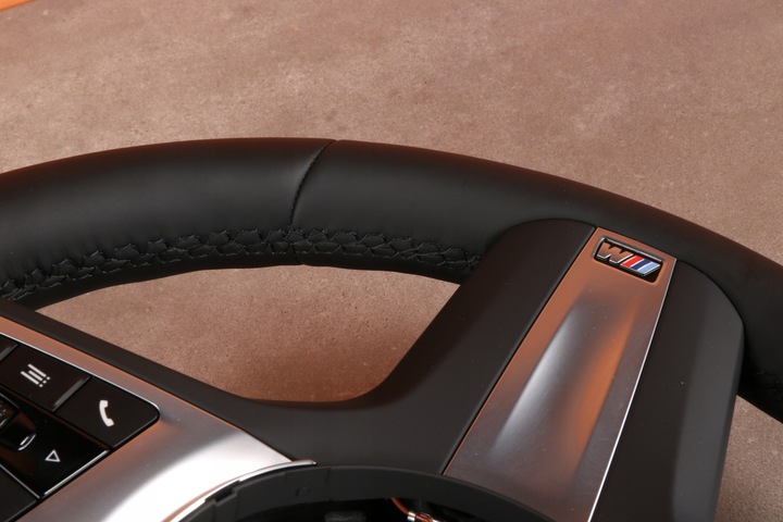 фото №10, Bmw x3 g01 g08 x4 g02 lci оригинальная кожаный руль м-пакет 18km