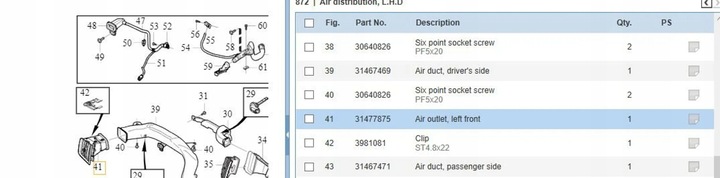 фото №6, Volvo s60 2019 решётки воздуховод