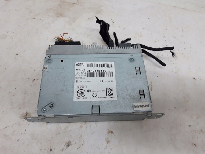 фото №1, Citroen c4 picasso ii радио