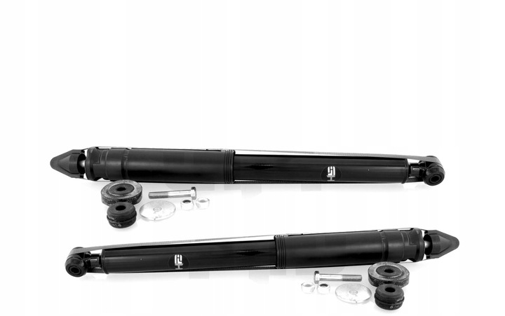 фото №1, 2x амортизатори зад mercedes c-klasa w203 00-07 clk + гвинти гумки комплектні