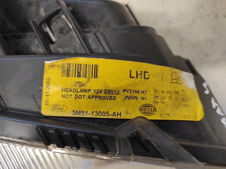 фото №8, Ford c-max mk1 03-06 лампа правая перед 3m51-13005-ah