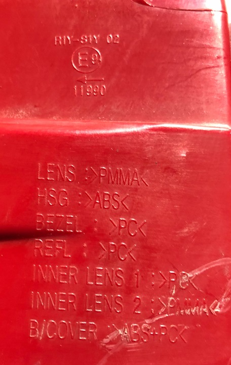 фото №12, Kia sportage iv 15- лампа левый зад левая задняя оригинал