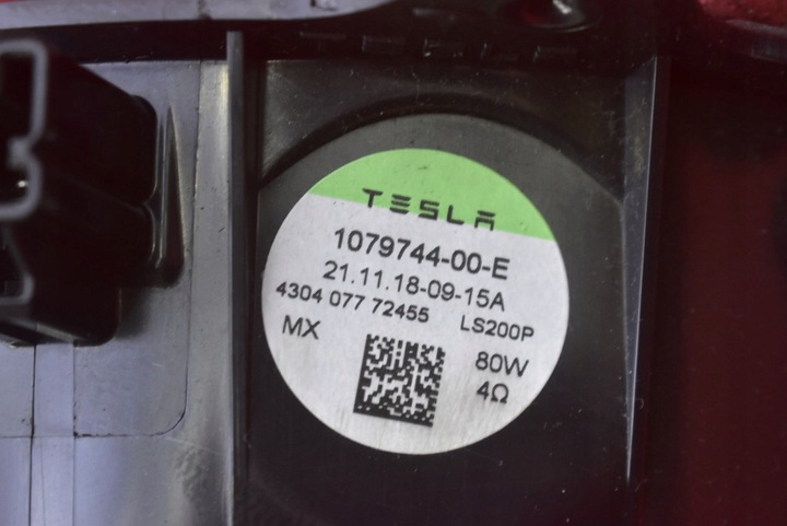 фото №7, Динамик левый перед 1079744-00-e tesla модель 3 17-21