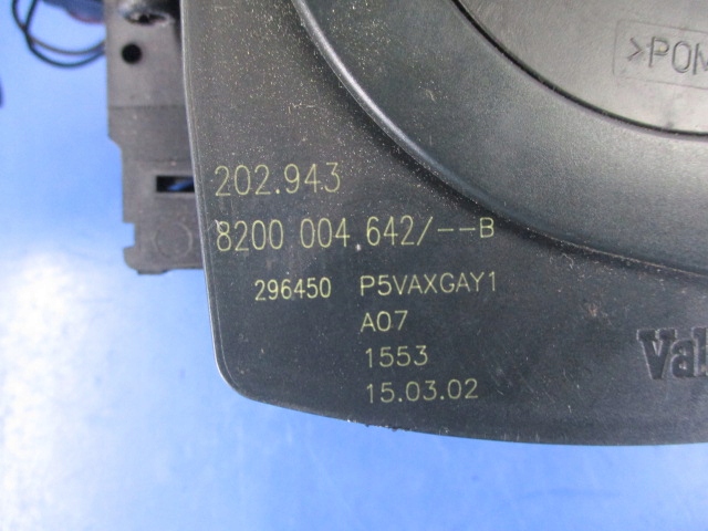 фото №5, Renault laguna ii переключатель подрулевые рычаги 8200002460