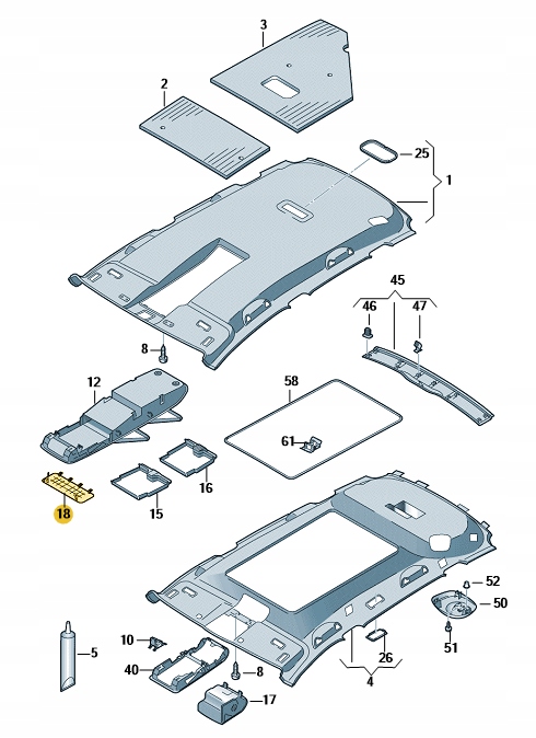 фото №1, Vw sharan touran защита заглушка бардачка 1t0867969