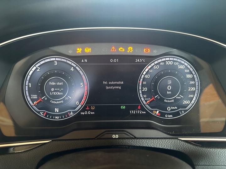 фото №7, Vw passat b8 спидометр приборы led рамка 3g0920798a