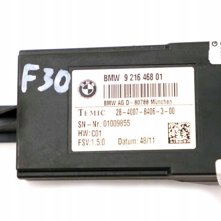 фото №12, Bmw f10 f11 f20 f30 f31 модуль підігріву сидінь перед ecu 9216468