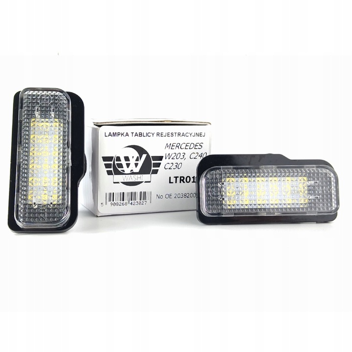 фото №1, Лампы led подсветка номерного знака регистрационный производитель washi