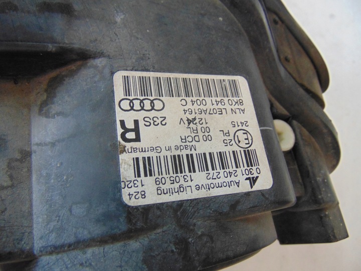 фото №13, Лампа ксенон праві перед audi a4 b8 8k0941004c
