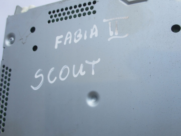 фото №6, Радіо радіопрогравач cd mp3 skoda fabia ii scout 5j0035161c
