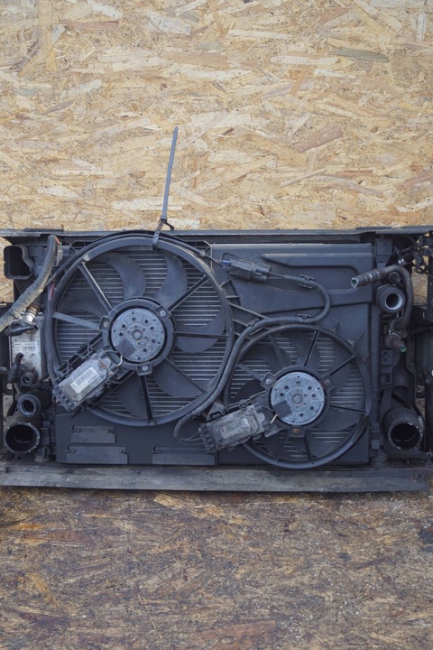 фото №13, Volvo xc70 ii pas переднее радиатор вентилятор 2.4d d809