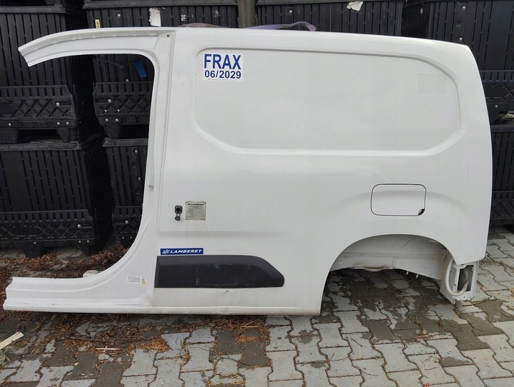 фото №1, Peugeot partner toyota proace 2023 k9 iv bok левый крыло pas задний порог