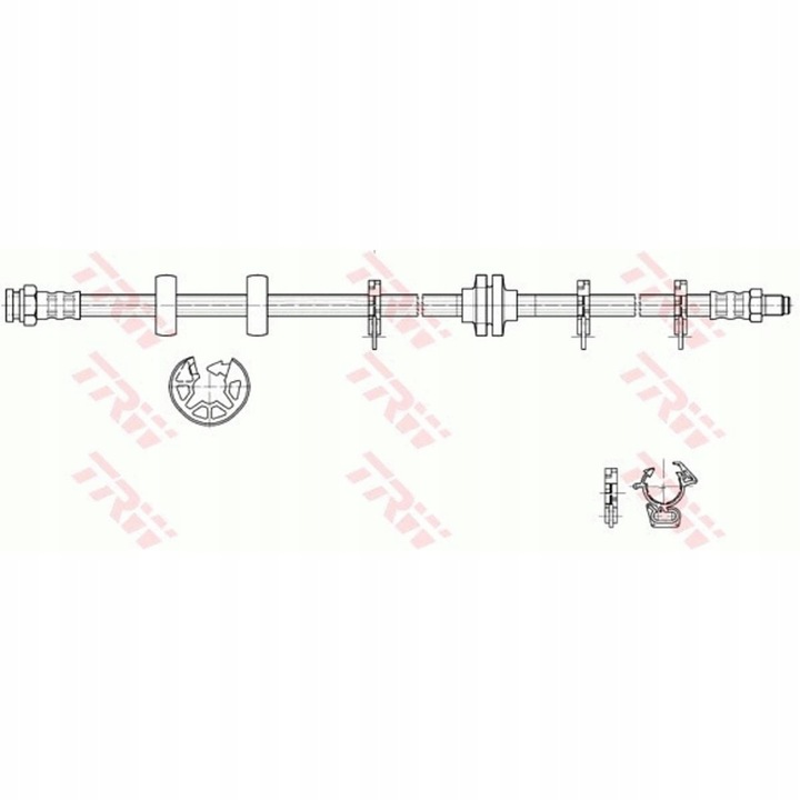 фото №3, Шланг гальмівний перед phb274