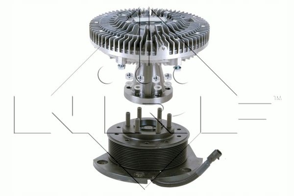 фото №16, Зчеплення в'язкісний nrf truck 49011 nrf 49011 зчеплення, вентилятор