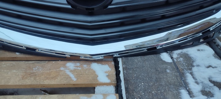 фото №15, Opel insignia a рестайлінг 11.13-07.17 решітка перед решітка радіатора хром чорний 55d105-0