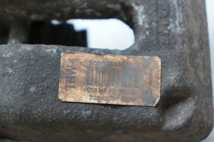 фото №5, Суппорт trw правый зад задний citroen c5 iii x7 sedan