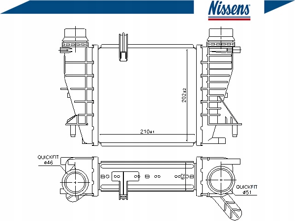 фото №2, Интеркулер радиаторов воздуха наддувный [ni