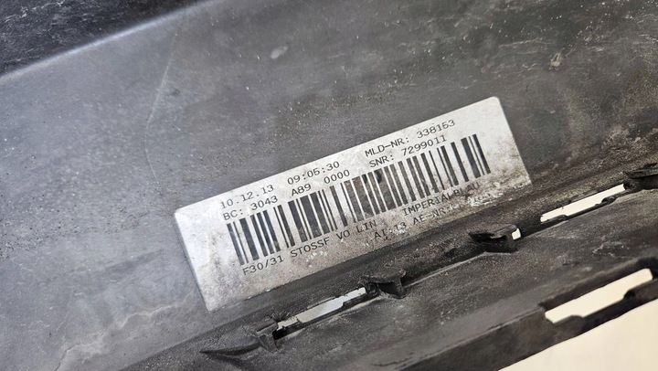 фото №16, Бампер перед переднє bmw 3 f30 f31 sport line 7299011