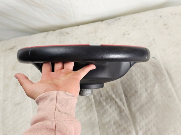 фото №9, Кермо мультифункція renault clio iv шкіра червона r1203