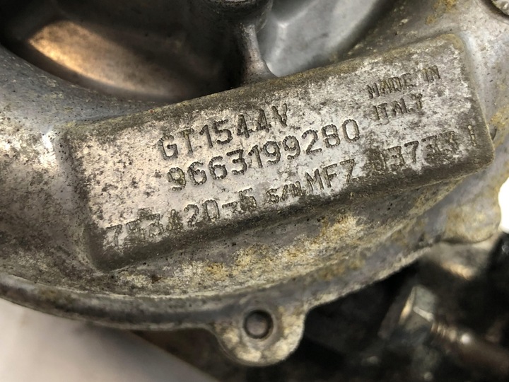 фото №11, Турбонагнетатель 753420 mini cooper d r56 1.6 d