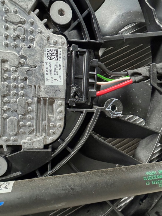 фото №12, Pas переднє комплектний радіатор вентилятор bmw x7 g07 40i lci 280 kw 381 ps