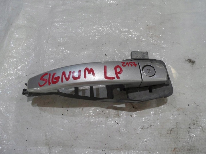 фото №1, Ручка зовнішня перед ліва opel signum код z157